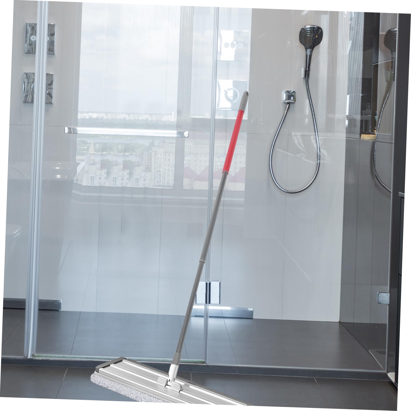 HOODANCOS Mop Pole Replacement for Durable Ergonomic Design for Effortless Floor Cleaning Compatible with Various Mop Heads Reliable Thread Connection