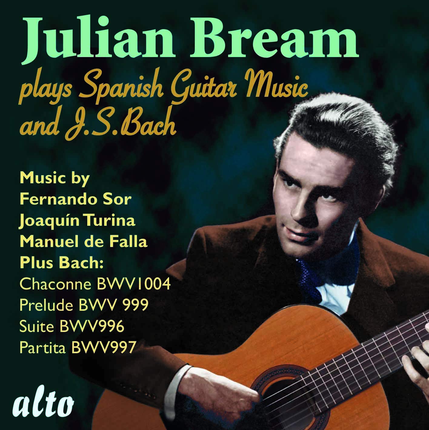 Vinyl Castle Julian Bream Plays Spanish Guitar Music And J.s. Bach