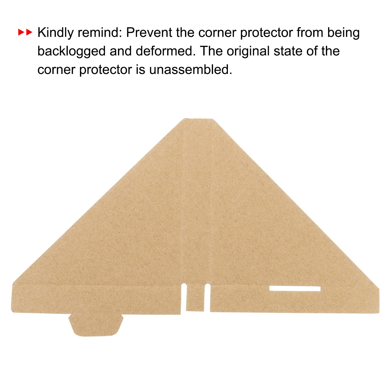sourcing map Réglable Carton Coin Protecteur, Carton Bords Protecteur 1,7mm pour Art, Emballage, Expédition Fournitures Paquet de 40