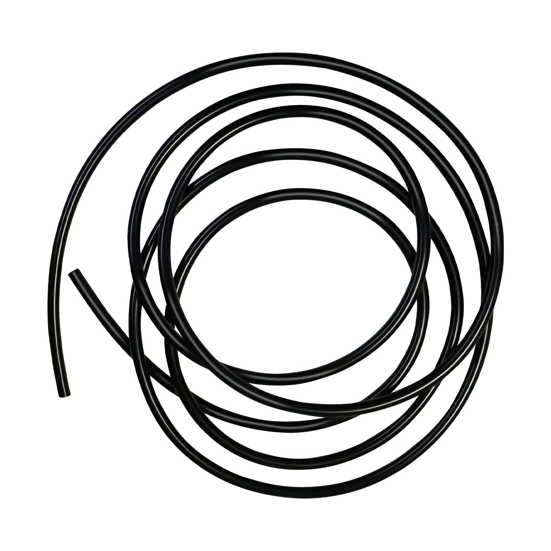 Imeistek Black Flexible Silicone Tubing, 2Mm Id X 4Mm Od 4.5M Length Silicone Hose For Aquarium Pumps And Air Hoses,