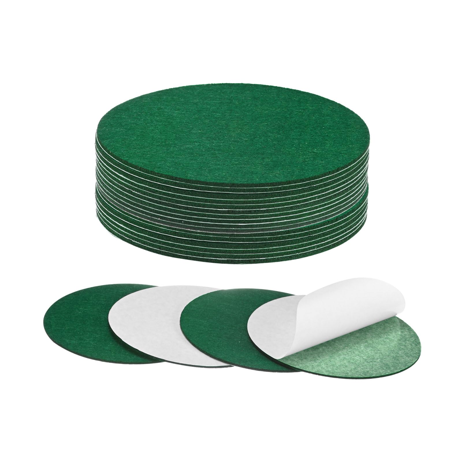 Almohadillas de fieltro redondas de 5.5 pulgadas y 2mm de grosor para bases de lámparas