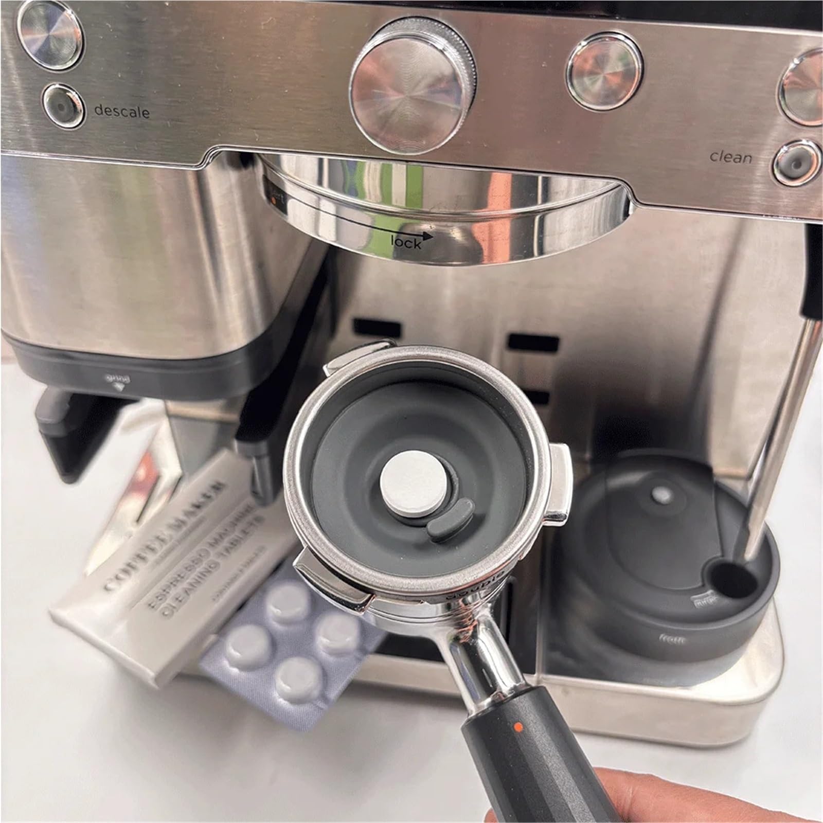 Waschmaschinenreiniger-Tabletten 8er-Pack Reinigungstabletten for Kaffeemaschinen(10 box)