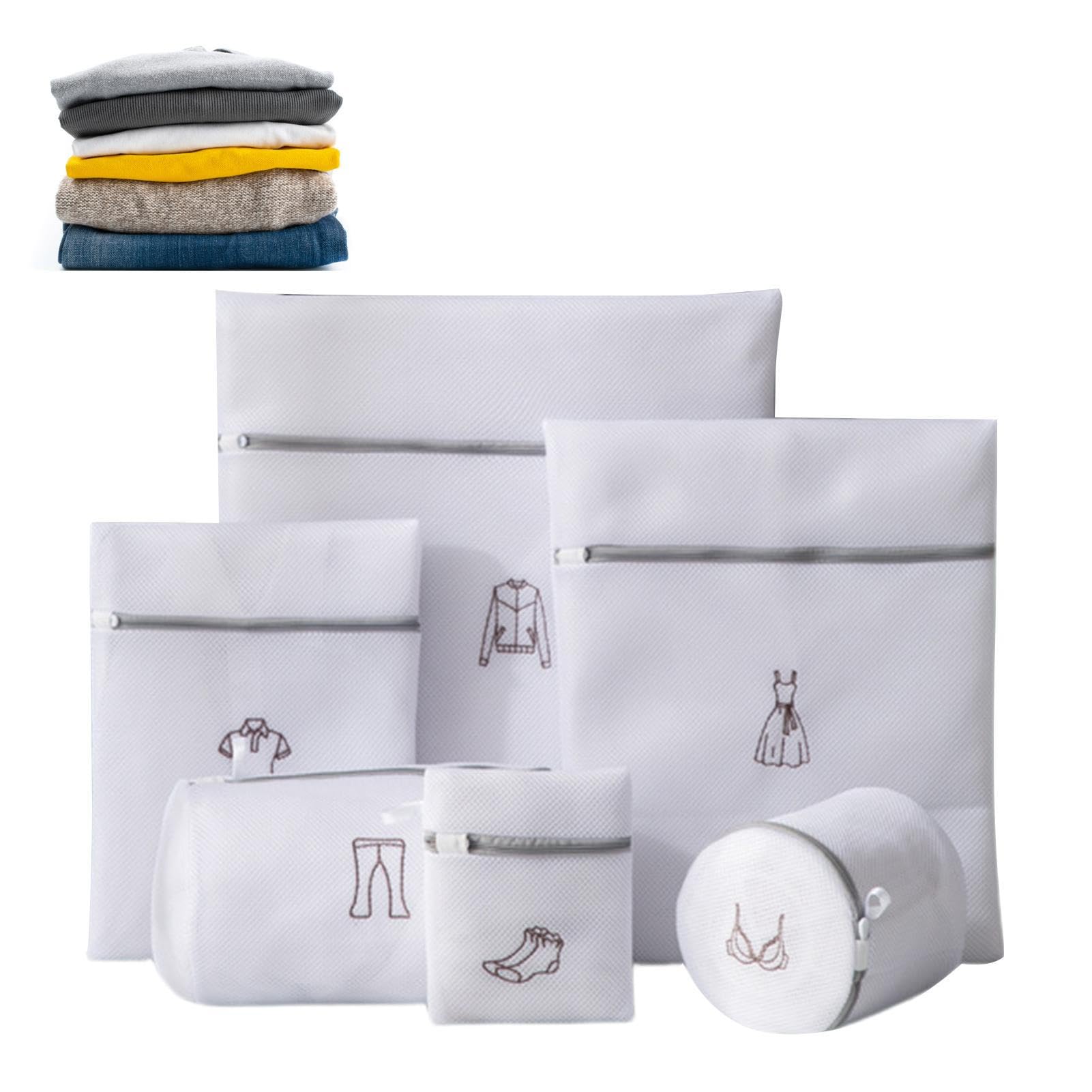 TROONZ Mesh Laundry Bags - Reusable Delicate Laundry Bag,Delicate Washable Mesh Laundry Bag For Factories, College, Dorm, And Apartment