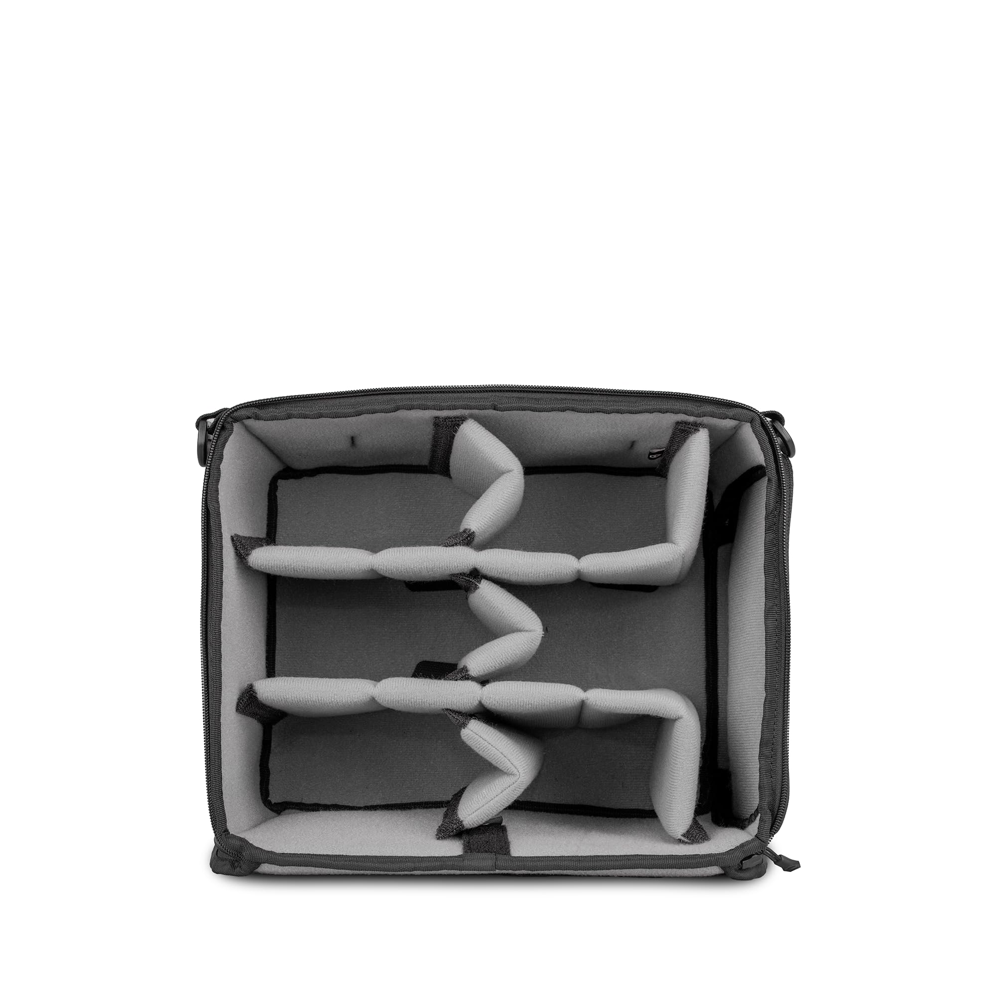 WANDRD Essential Deep Camera Cube V2: custodia protettiva per fotocamera con interno grigio morbido, divisori modulari e accesso rapido, adatto per PRVKE 41L, teleobiettivi e Pro Gear