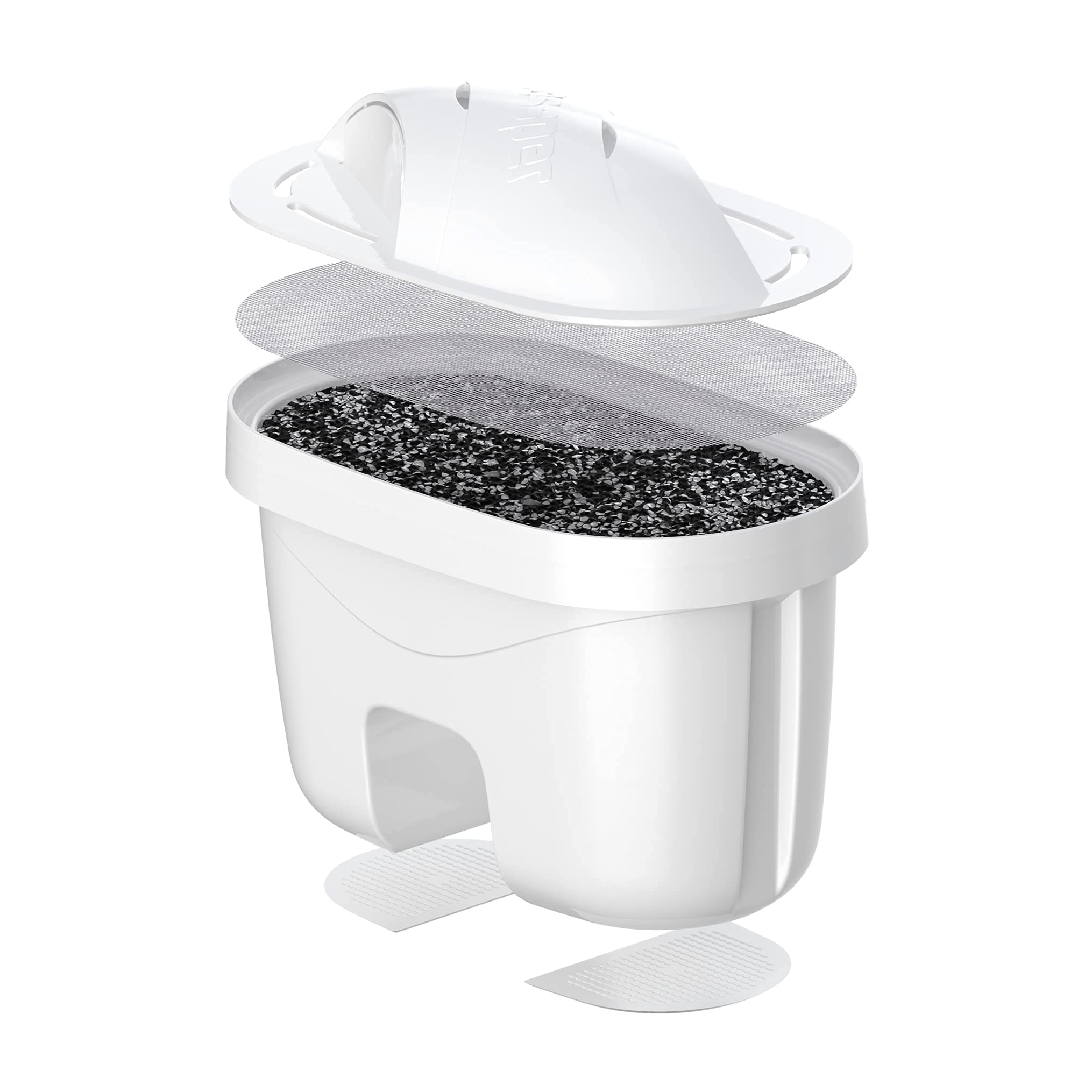 Wessper Filtro Acqua Compatibile con Laica Bi-Flux, Brita Maxtra – Cartucce per Caraffa Filtrante – Riduce Calcare, Cloro e Metalli Pesanti – Gusto Puro – 6 Pezzi
