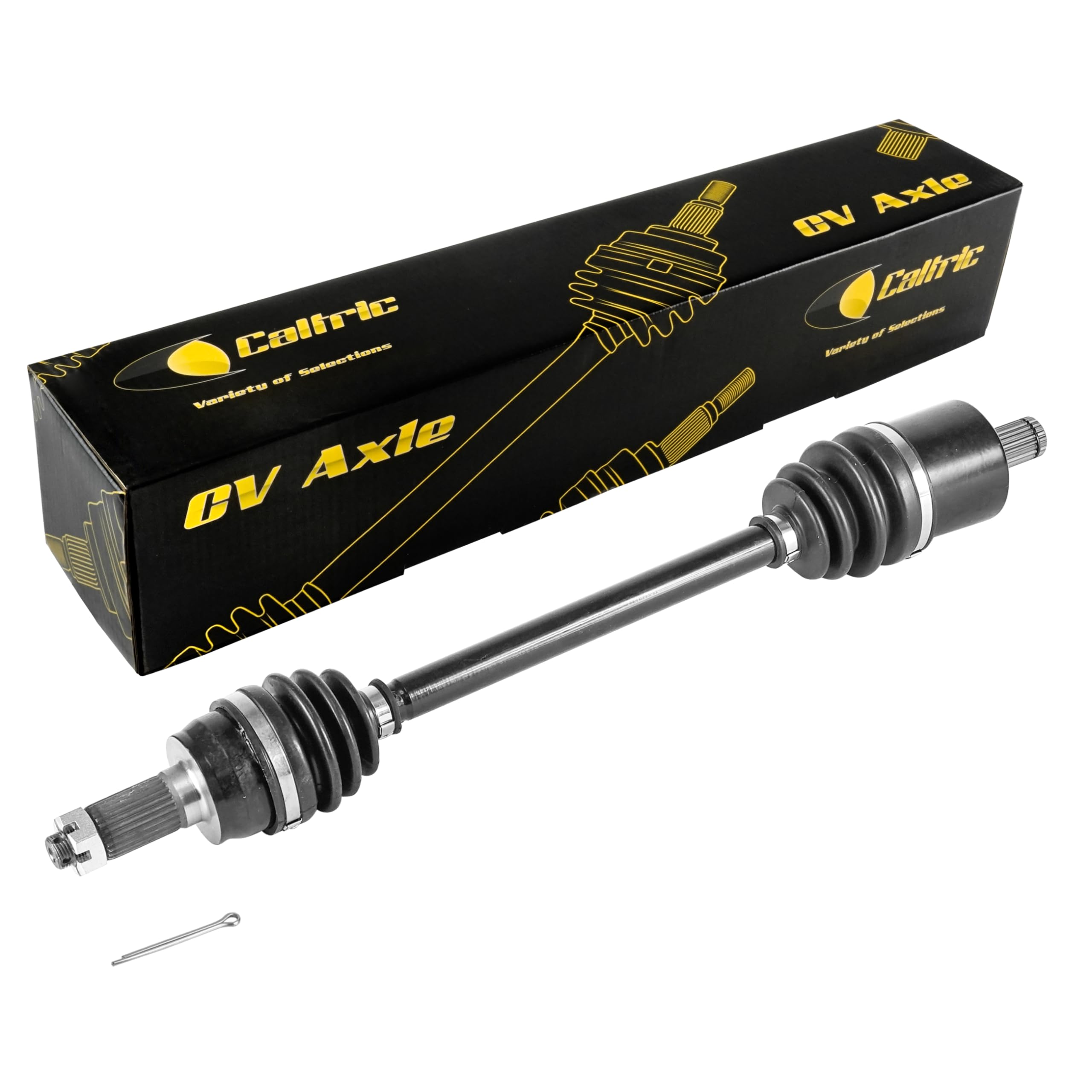 Caltric Front Left Complete Cv Joint Axle Compatible with Polaris Sportsman Xp 850 2009 2010 2011 2012 2013 2014 2015