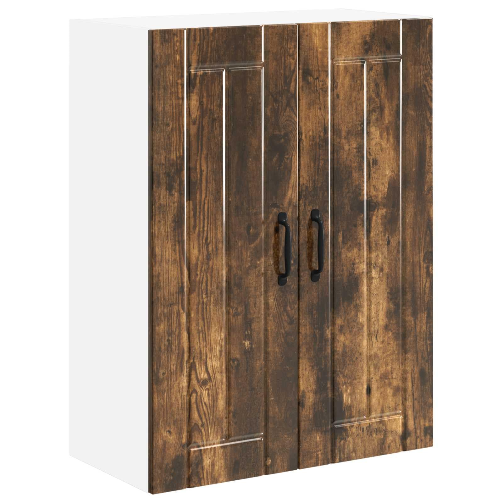 Küchenschrank Geräucherte Eiche, 60x31x80 cm Holzwerkstoff, Langlebiger Küchenschrank für Kochutensilien, Praktische Aufbewahrungslösung