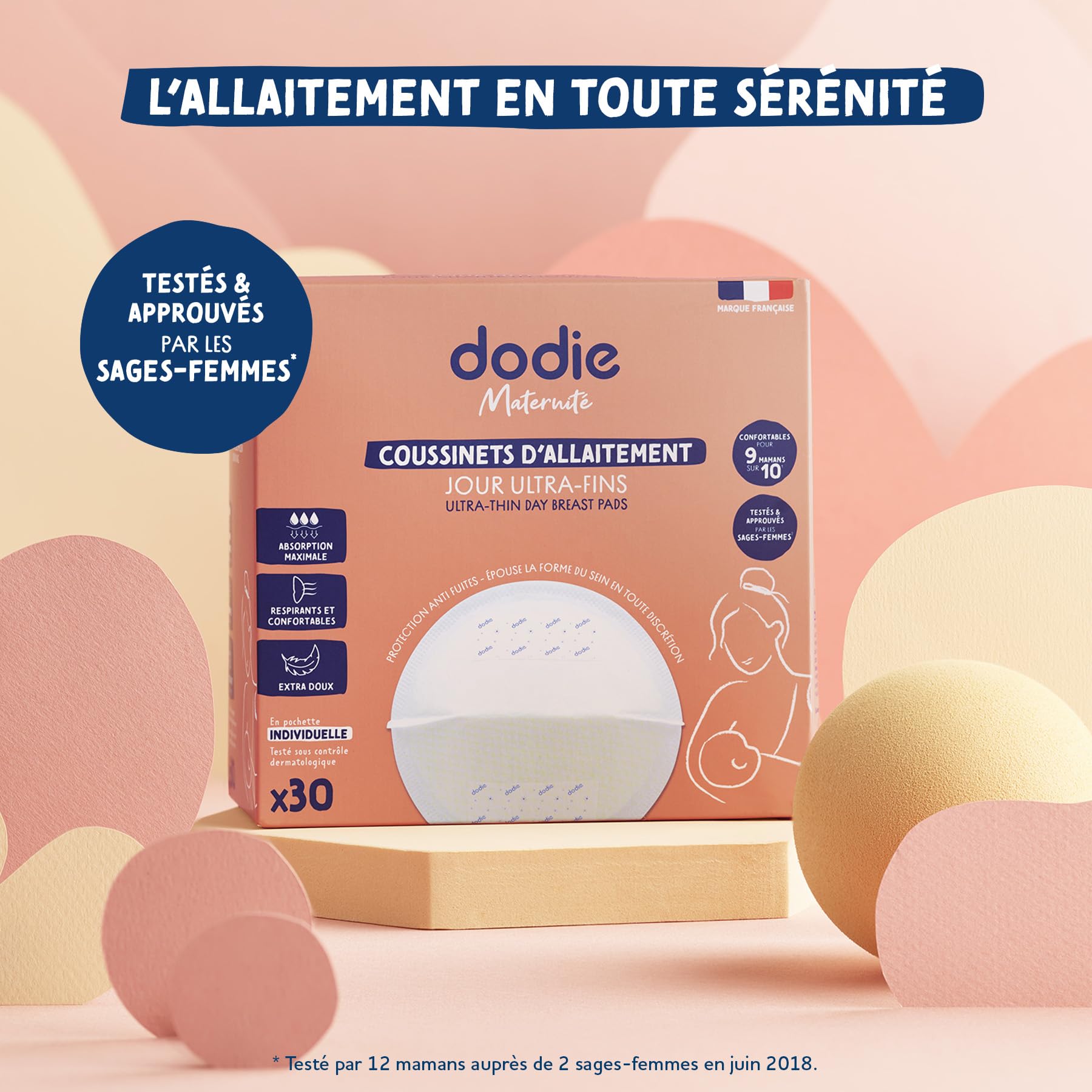 Dodie - Coussinets d'allaitement Jour x 30