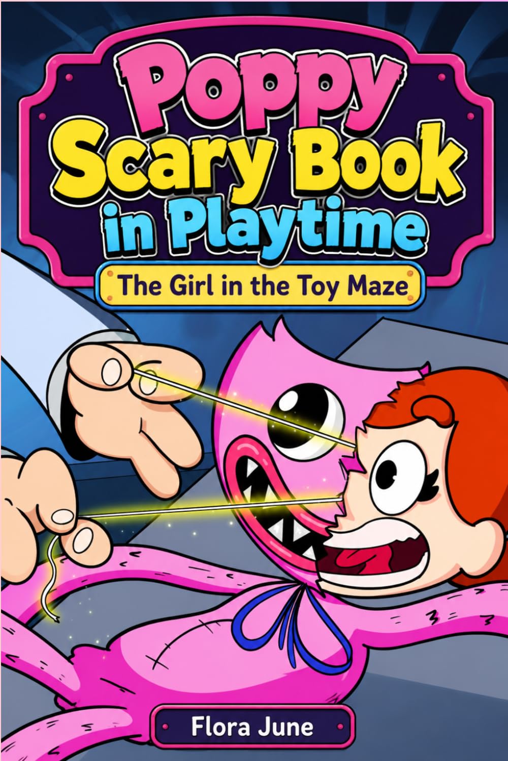 Poppy Scary Book in Playtime: The Girl in the Toy Maze