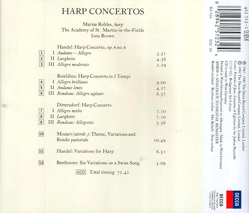Miniatura 3 de Handel: Harp Concertos