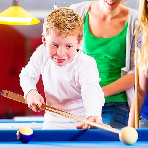 Miniatura 6 de GSE Games & Sports Expert Taco de billar de arce canadiense de 36"/42"/48"/52"/58", 1 pieza, taco de billar de madera dura, taco de billar