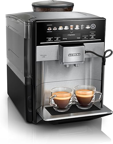 Siemens Kaffeevollautomat EQ6 plus s700, Milchsystem, 12 Getränke, …