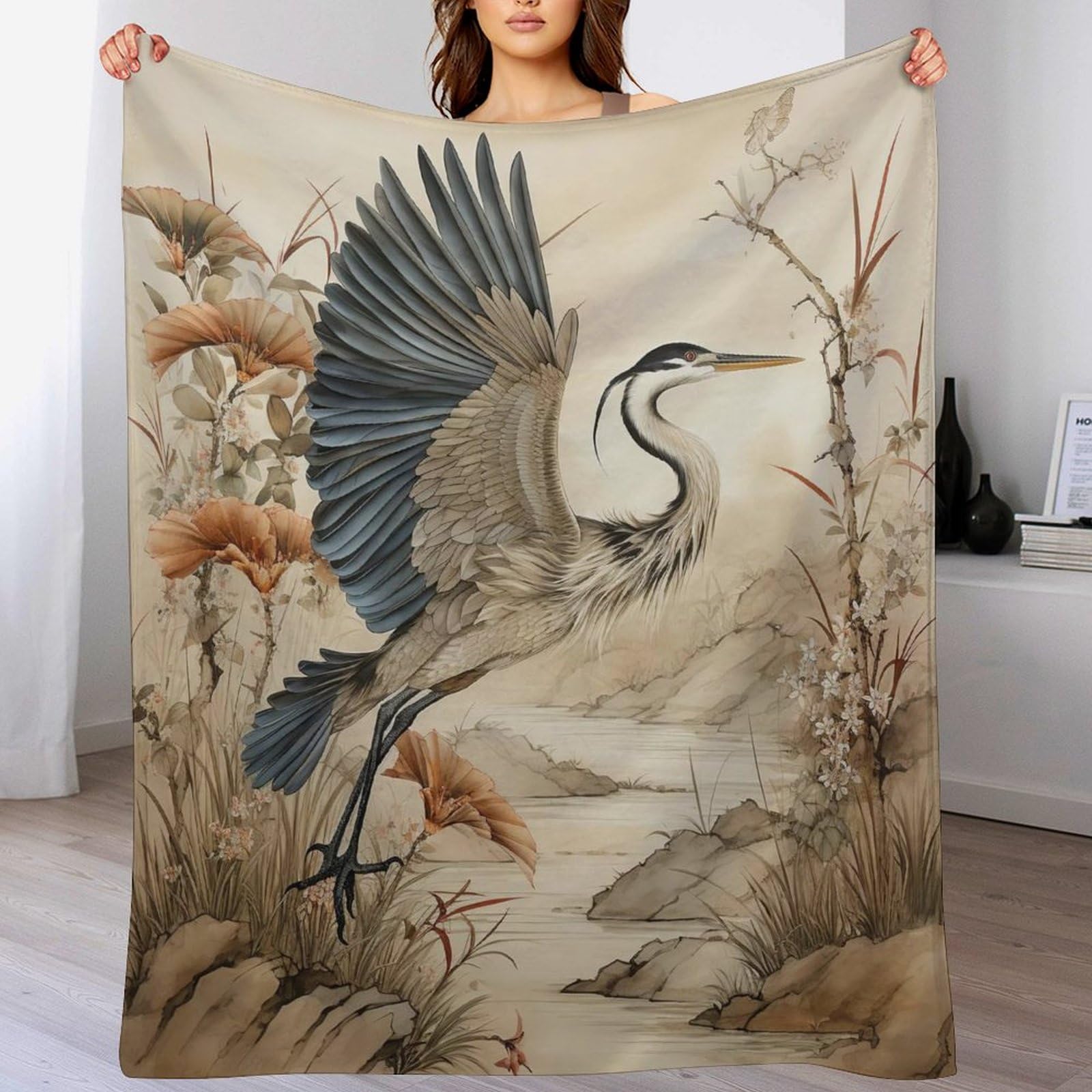 Jeté de canapé en flanelle haut de gamme plaid polaire chaud 180x200cm