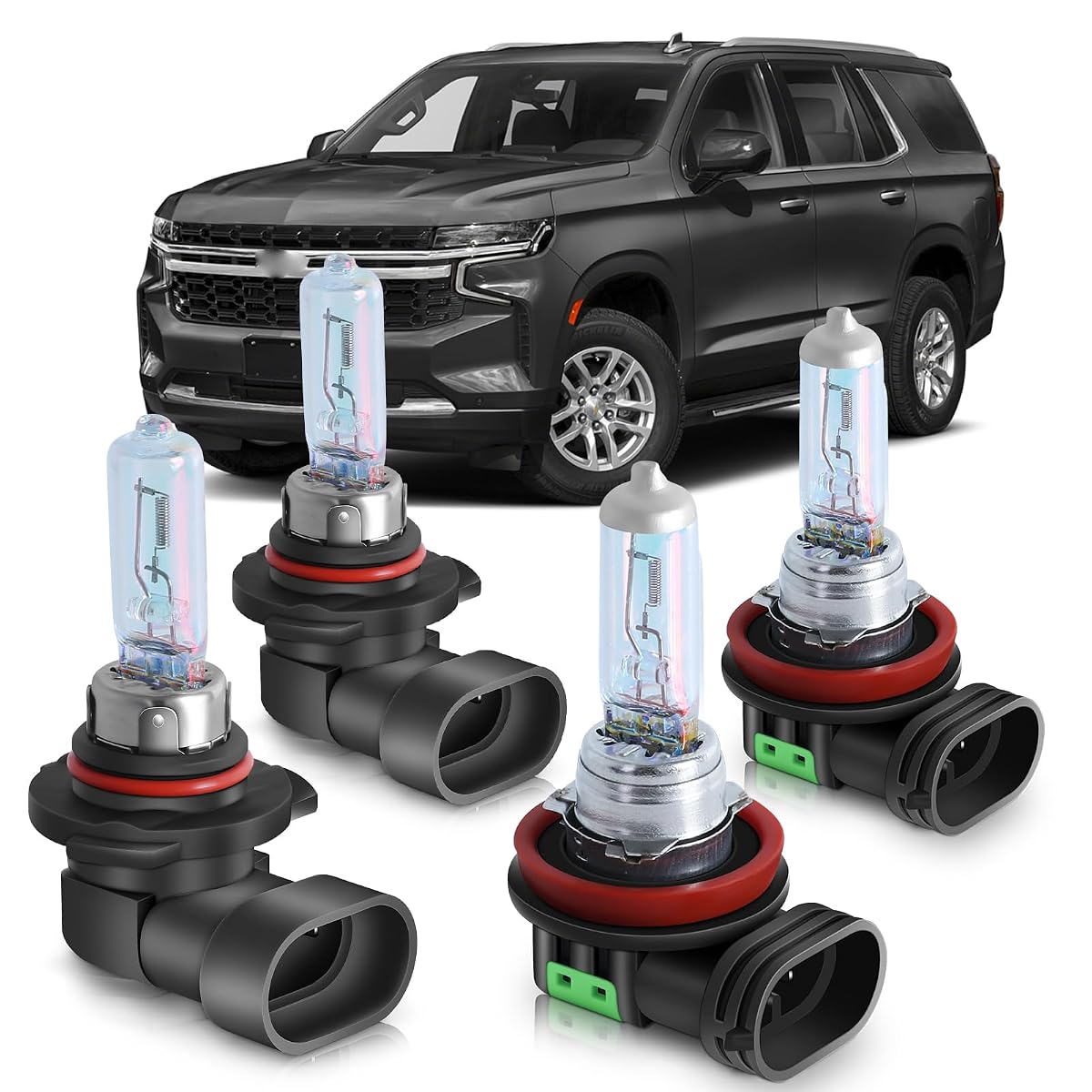 XRDHJI Fit for 2007-2022 Chevy Tahoe/Suburban High Performance Halogen