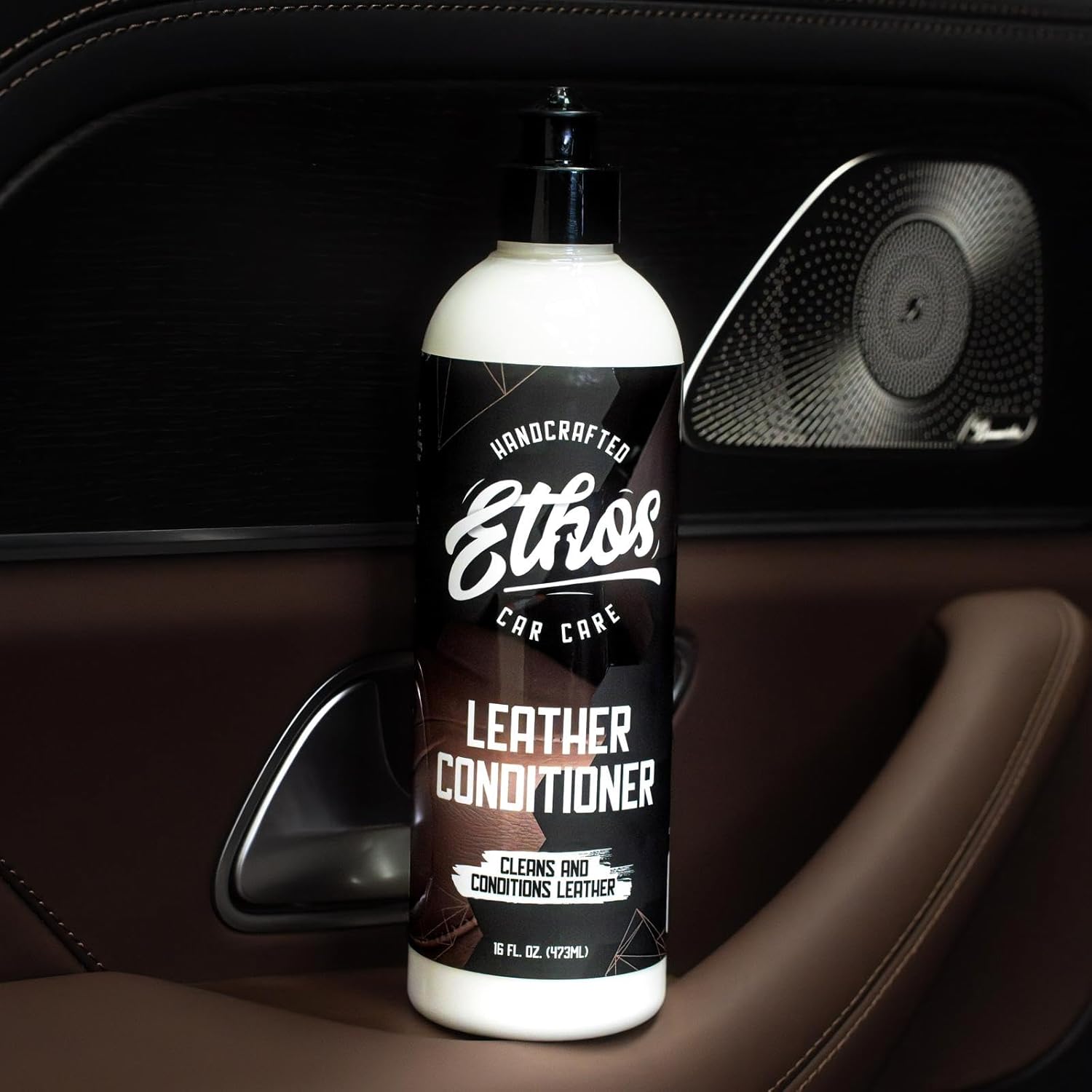 Ethos Car Leather Cleaner and Conditioner 16oz – Leather Seat Cleaner & Conditioner with UV Protection for Car Interior, Couch, Jacket, Boots – Cleans and Conditions Vinyl & Plastic Surfaces - Image 7