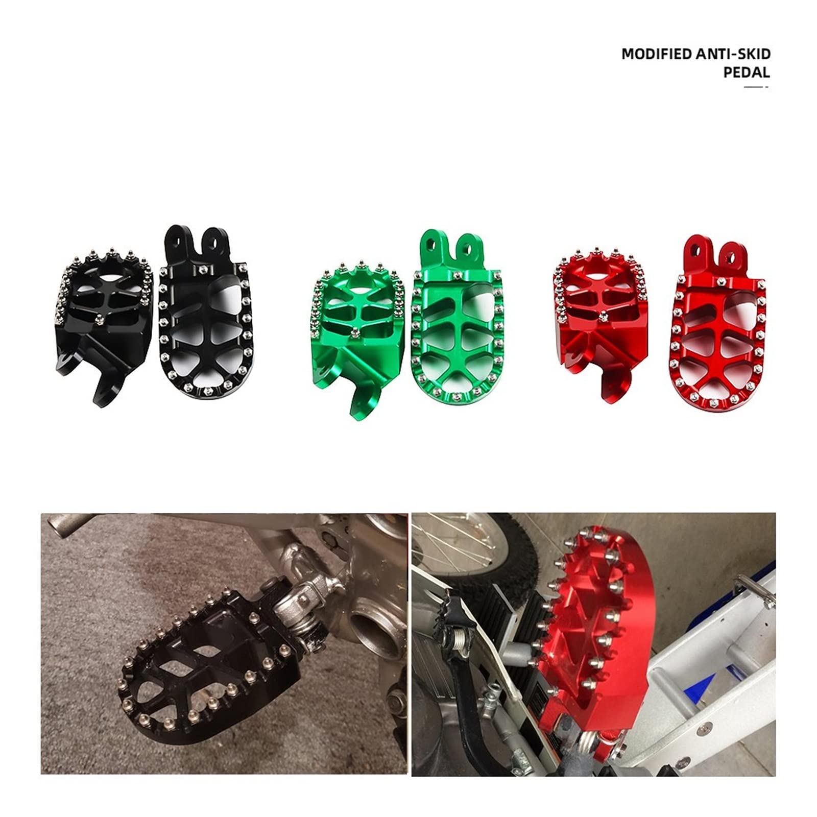 Honda Motorcycle Foot Pegs - (1992-1996) TransAlp XL400V & (1987-1999
