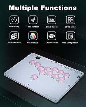Amazon.com: Leverless Controller Arcade Stick CosmoxGaming