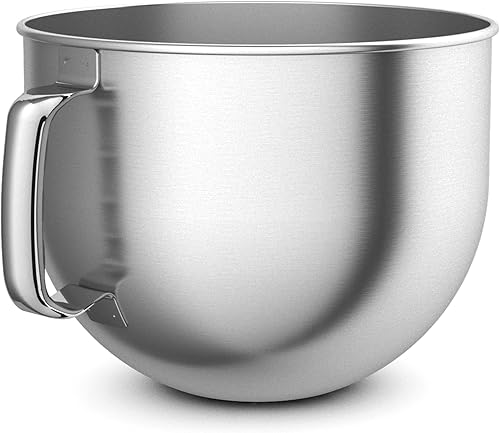 KitchenAid, KSMB70 - Batidoras de pie elevadoras de tazón de 7.0 cuartos de galón, 7 cuartos de galón, acero inoxidable