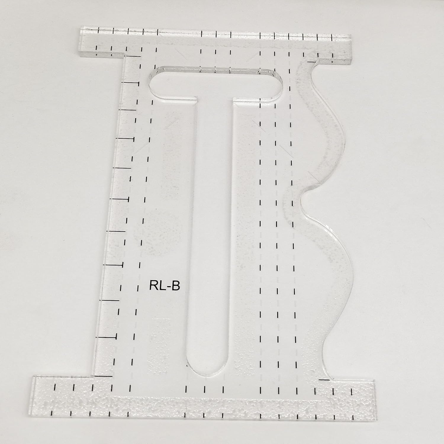 HONEYSEW Quilting Ruler Sid is A Straight,Curvy Quilting Tool with A Cut Out Center to Helping You Create Some Amazing Designs