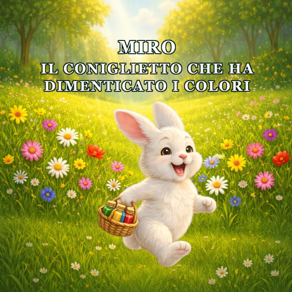 IL PICCOLO CONIGLIO CHE HA DIMENTICATO I COLORI: Una storia tenera sulle emozioni, i colori e la magia della Pasqua