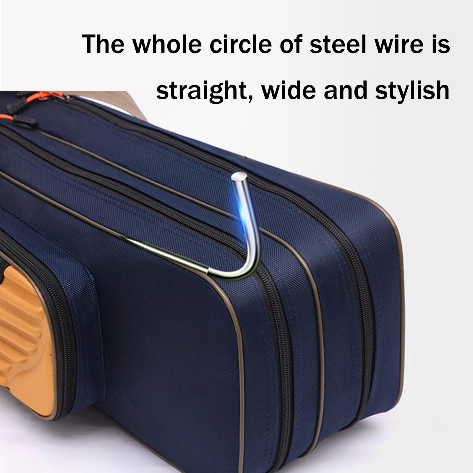 Borsa Porta Canne da Pesca,Organizer per Il Trasporto di Canne,Resistente agli Strappi E alle Abrasioni,per Il Trasporto di Attrezzatura E Accessori
