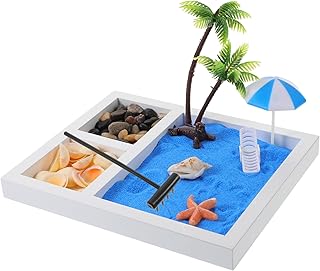 YARNOW 1 Juego Decoración Arena Zen Micro Paisaje de Jardín Adorno de Sandbox Reutilizable Hogar y Oficina