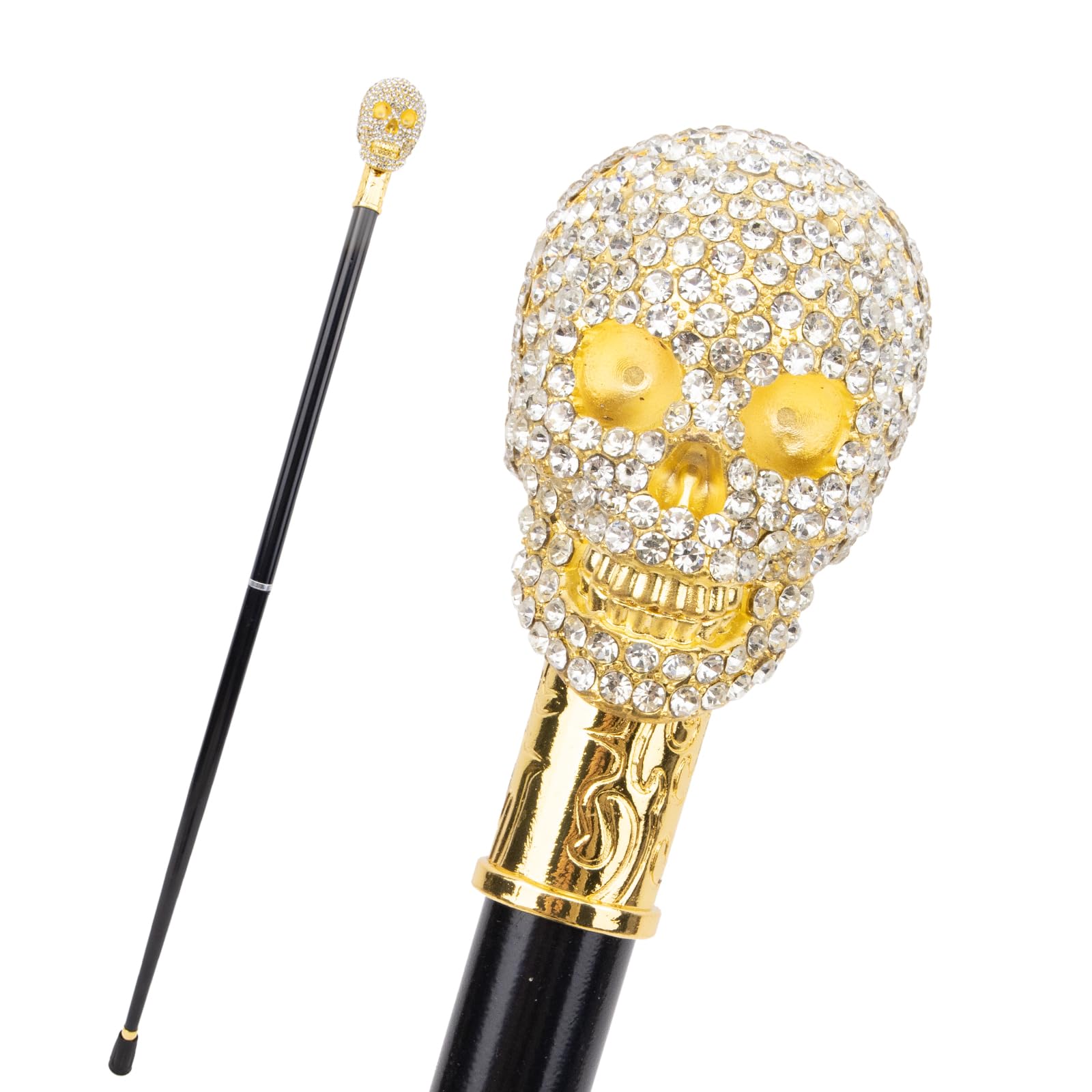 HEAD PRISON D-CAMBA スノーボード154cm 3点セット Amazon.com: Artificial White Diamond Skull Walking Cane Fashion
