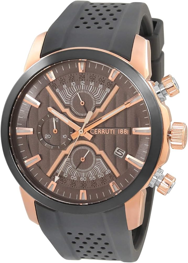 Cerruti 1881 Soraga Analog Grey Dial Men's Watch-CRA21505 : Amazon