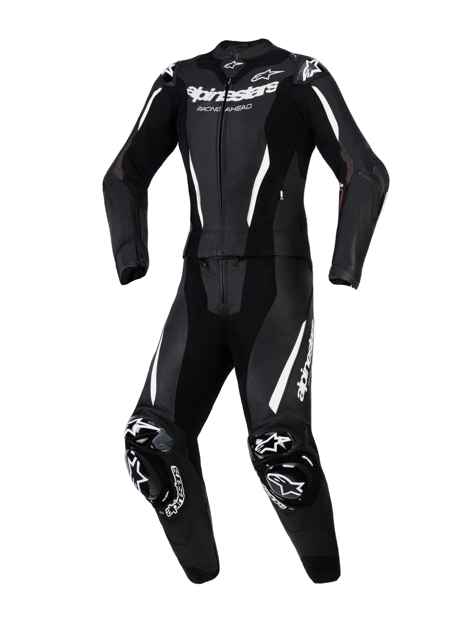 Alpinestars Stella GP-R7 Damen 2-Teiler Motorrad Lederkombi, schwarz, 38