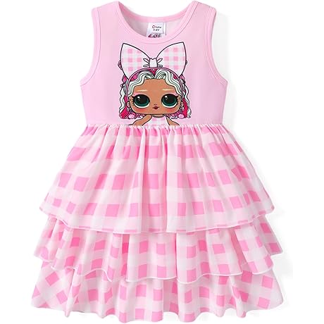 LOL Surprise Dolls-Themed Party Tutu Dress for All Occasions