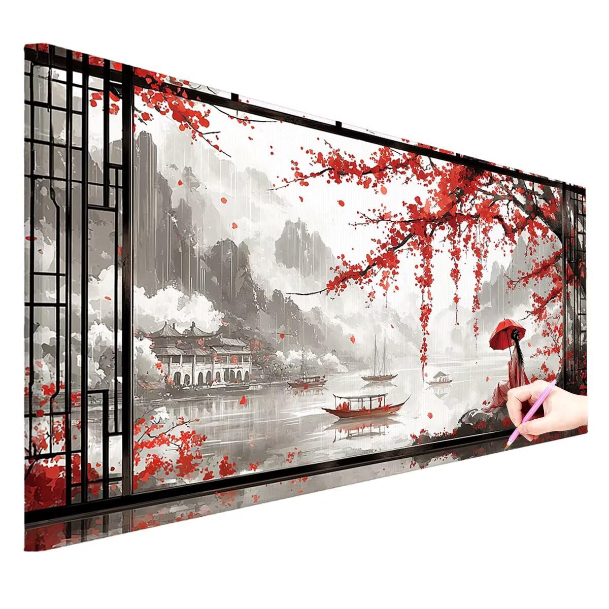 Diamond Painting Grandi Dimensioni 200x100 Diamond Painting Giappone -0393