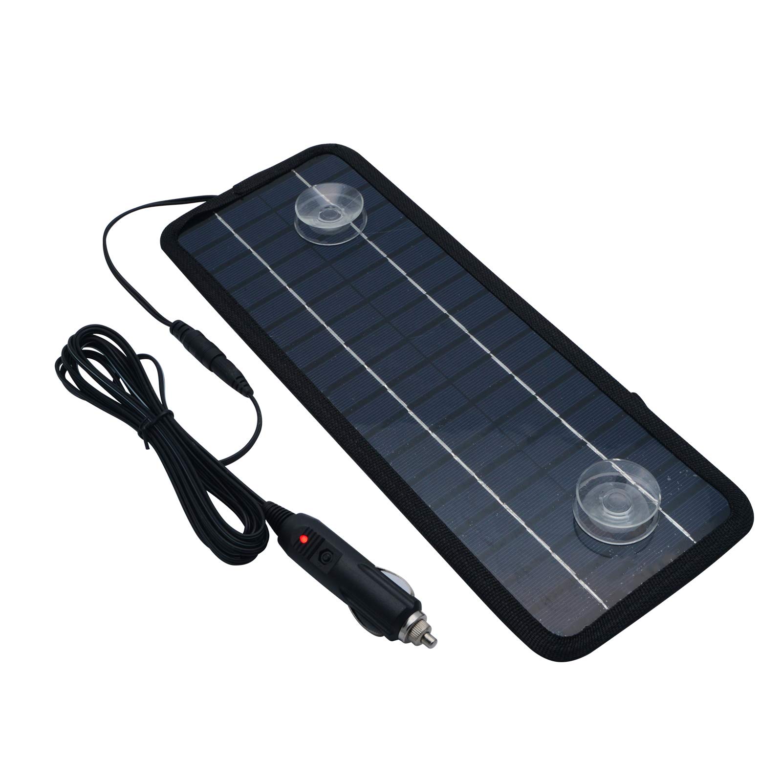 Baceyong przenośna zapasowa ładowarka 12 V 12 V / 5W do motocykla samochodowego RV Yachting Outdoor Power Supply z portem wyjściowym USB