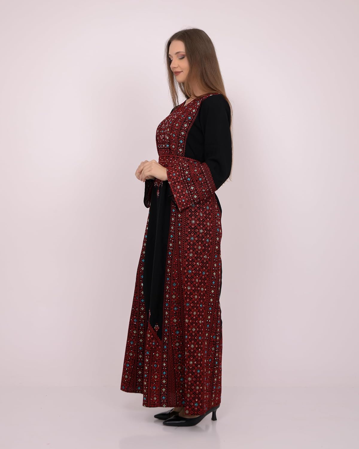Abayas for Women Muslim - Comfortable Arabic Abaya with Beautiful Embroidery
