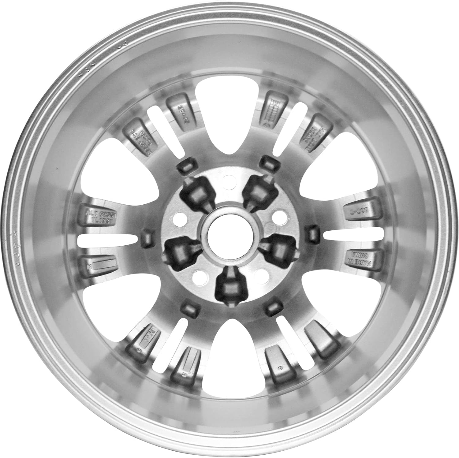 Factory Wheel Replacement New 16x7" 16 Inch Silver Aluminum Alloy Wheel Rim for Nissan Altima 2010 2011 2012 2013 | ALY62551U20N | Direct Fit - OE Stock Specs