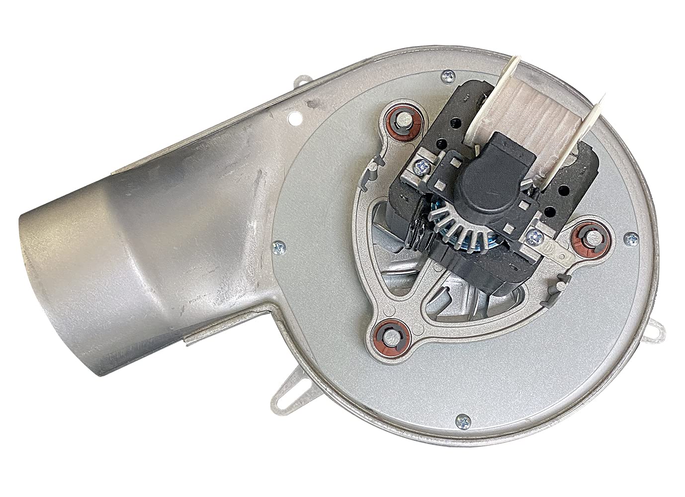 ERICAMBI, Fandis Estrattore Aspiratore Fumi per Stufe a Pellet, Provvisto di Girante in Acciaio Inox, Equipaggiato con Encoder, Numero di Giri 2650 RPM, Potenza 50W, Ventola Ø 150mm