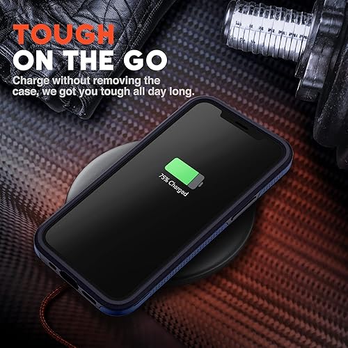 Miniatura 7 de NTG Funda para iPhone 11 1 generación, protector sólido de gran resistencia, fino, liviano, antigolpes, para iPhone 11 de 6.1 pulgadas, gris piedra,