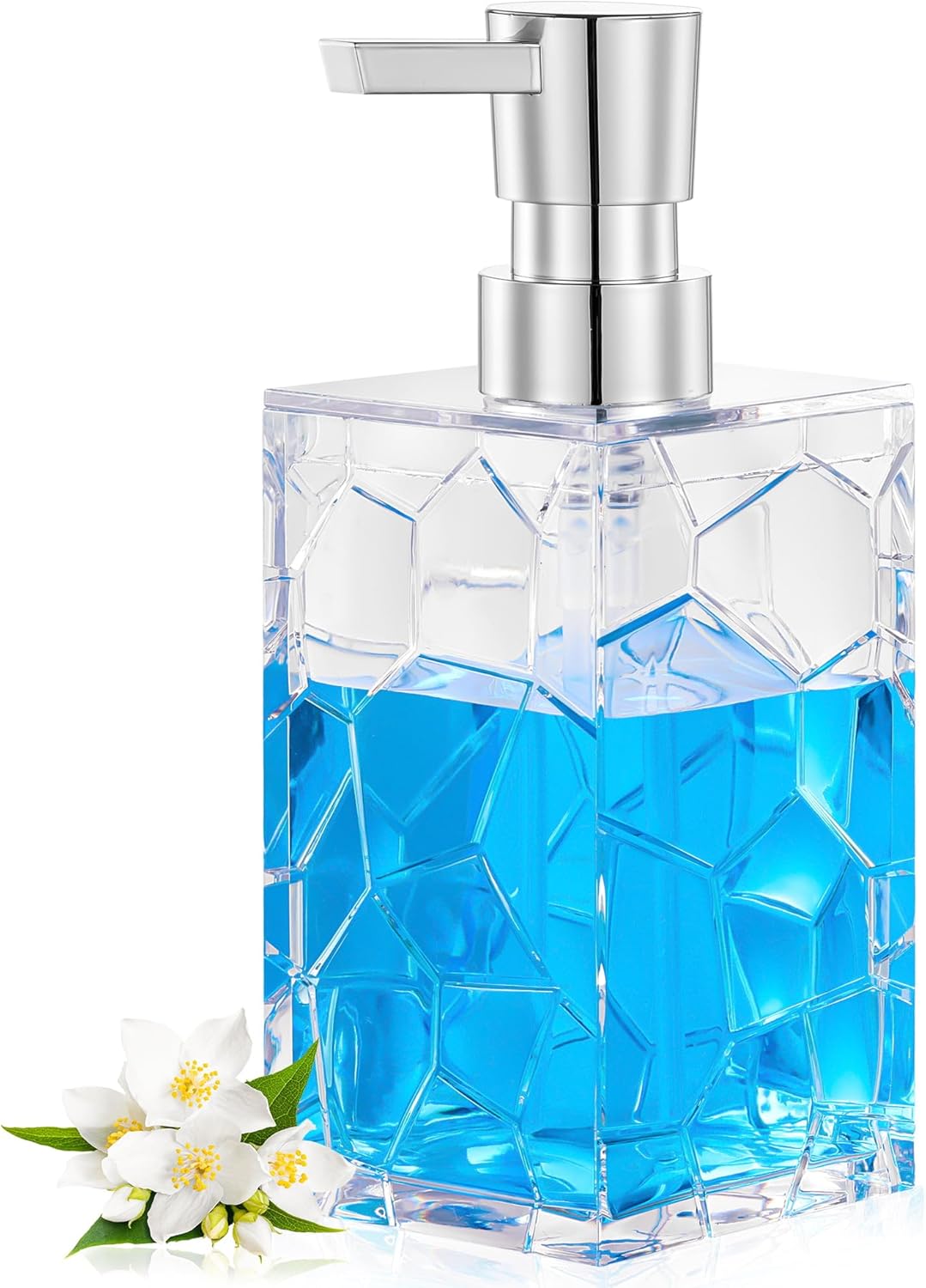 Hadme Hand Soap Dispenser Bottle with Pump, Refillable Washing Up