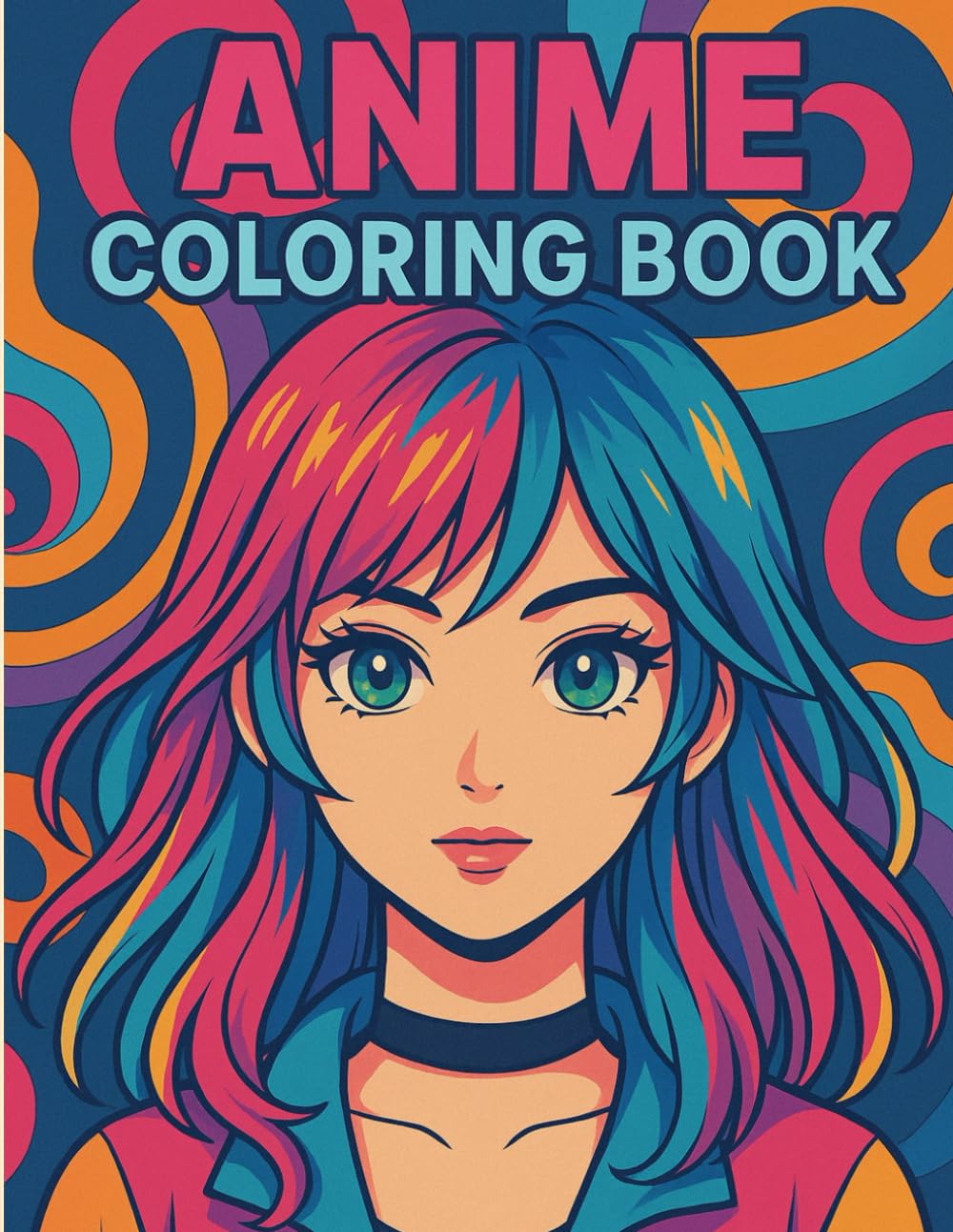 Anime Coloring Book: For everyone who loves anime – to relax and be creative