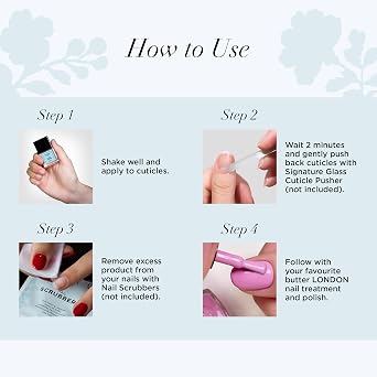 butter LONDON Cuticle Remover Liquid, Melt Away, Manicure and Pedicure Prep
