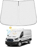Vista 67 de Parasol para parabrisas para Ford Escape 2020-2025 2026, accesorios gruesos de 6 capas plegables para ventana delantera, protector de visera solar