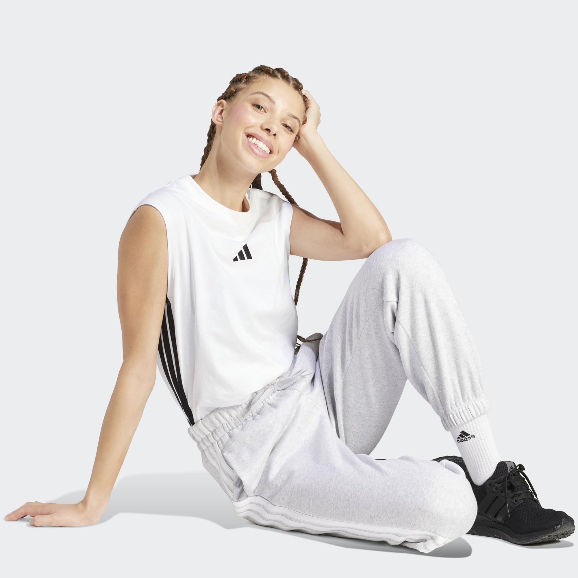 adidas Performance Essentials 3 Stripes Trainingshose Damen Damen