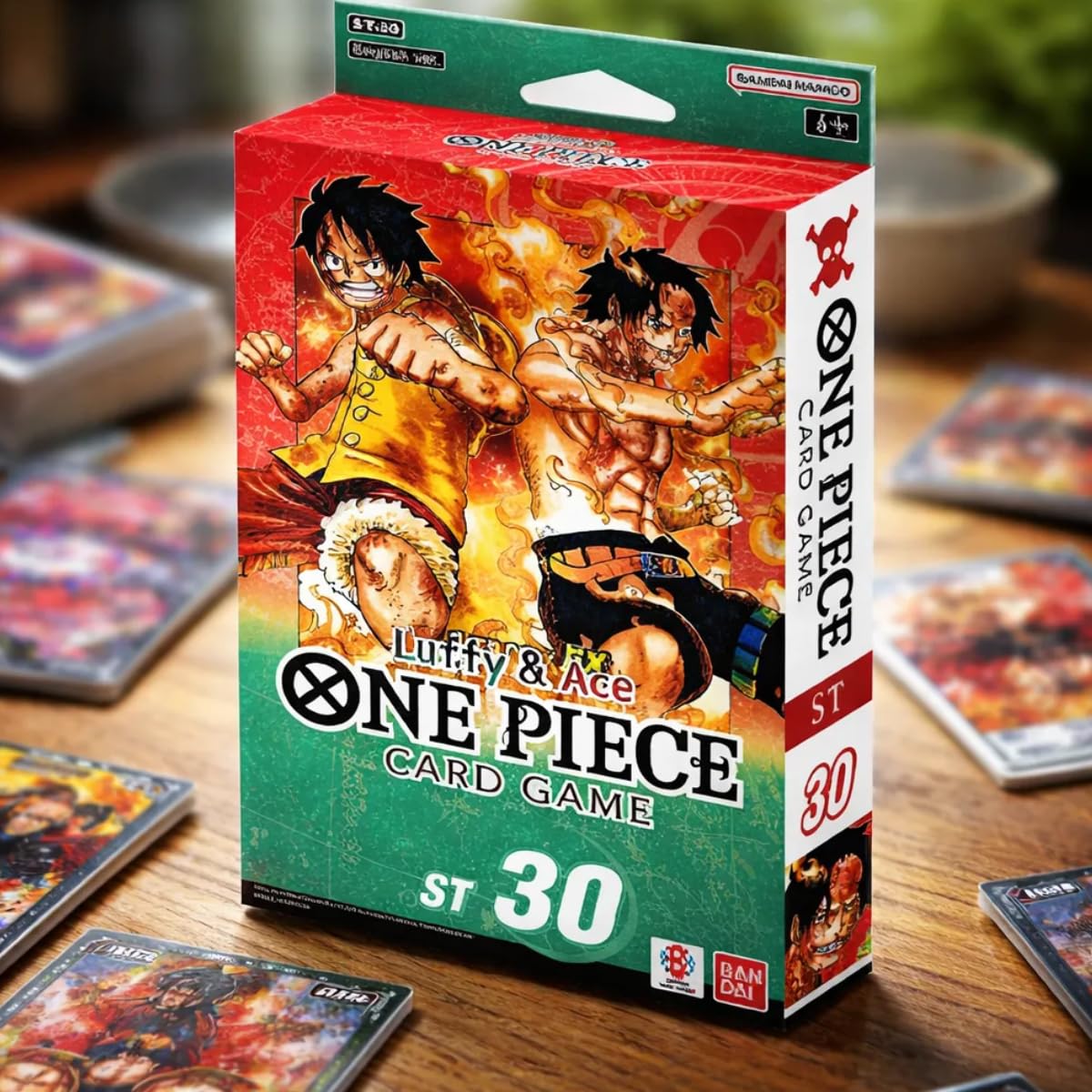 Deck Inicial EX ST-30 One Piece Card Game Luffy e Ace ING : Amazon