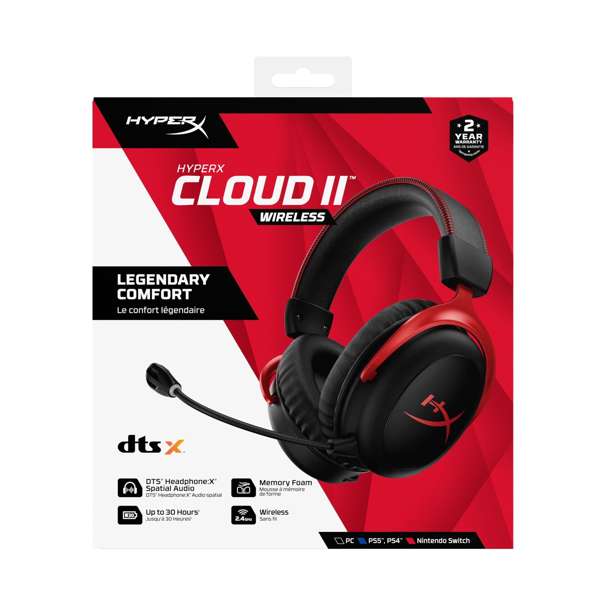 Kingston Technology HHSC2X-BA-RD/G Casque et Micro