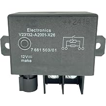 1-Pack V23132-A2001-X26 Relay 12V 100A SPST Starter Relay Compatible with BMW 3 Series, 5 Series, X5 Fixes P0615 & P305F Codes