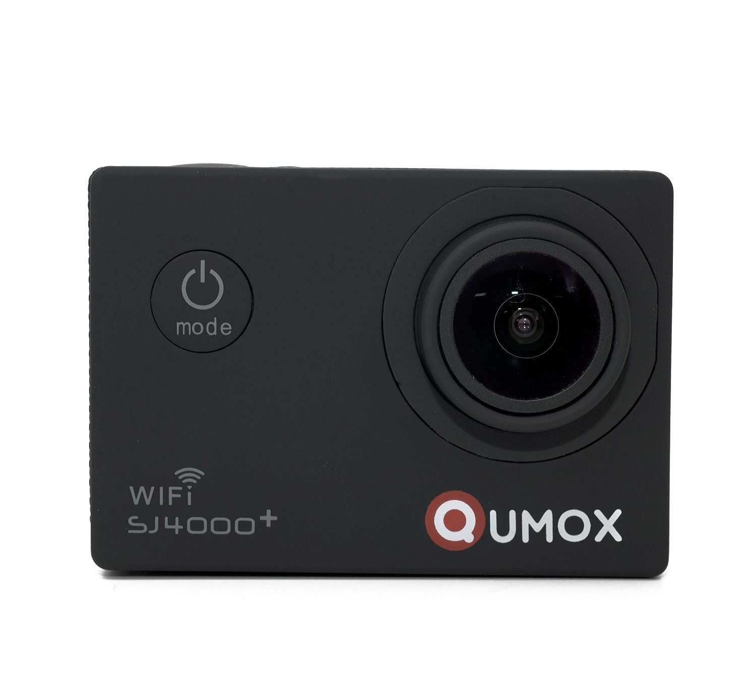 QUMOX Multi-function SJ4000+ plus WIFI HD 1080P 720P 2K Waterproof Digital Video Recorder DVR Camcorder, 12 Mega pixel, 170° HD wide-angle, Multi Colors, with Waterproof Case Multiple Mounts (Black)