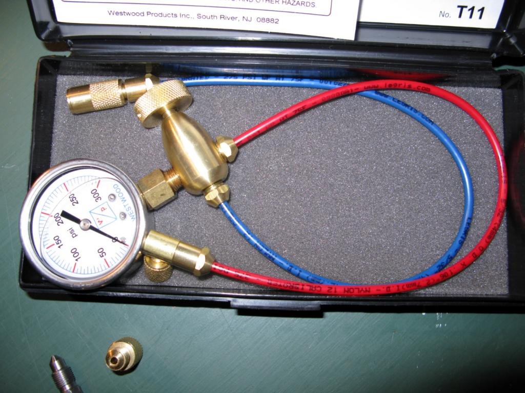 Westwood Oil Burner Pump Test Kit Fits Multiple Burners Industrial