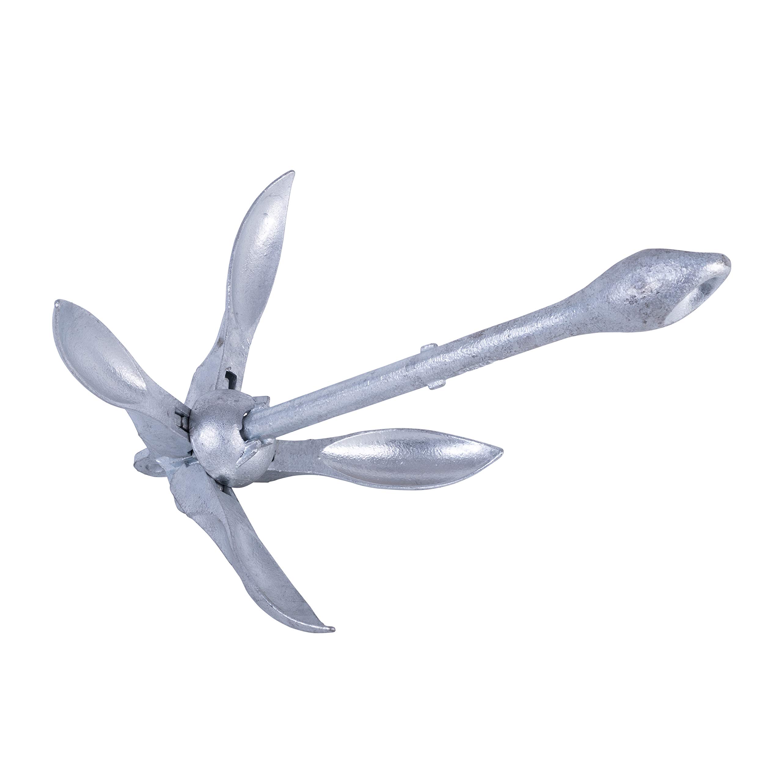 Ancla galvanizada de hierro fundido, plegable