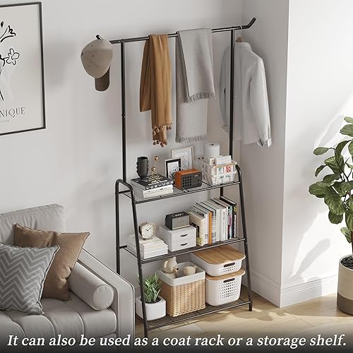 Miniatura 4 de Soporte para plantas para interiores y exteriores, soportes de metal para múltiples plantas, estante colgante de 3 niveles de alto, soporte de