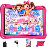 Neueste Tablet Bambini 9 Pollici Android 16 Con Gemini Al 3.8