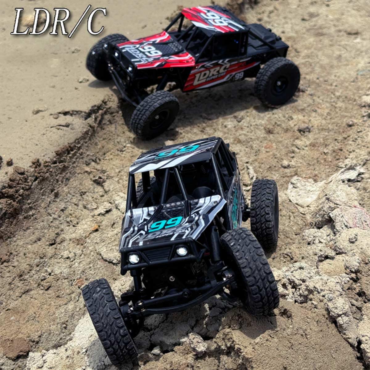 Samochód terenowy RC 1/18, 2,4 G, 3CH, rama rurowa RC, pojazd wspinaczkowy, model samochodu wspinaczkowego RC, 10 km/h, mini RC Crawler Car zabawka, prezent dla dorosłych -RTR